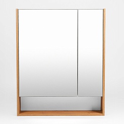 Viant Мебель для ванной Мальта 60 подвесная белая/дуб вотан – фотография-16